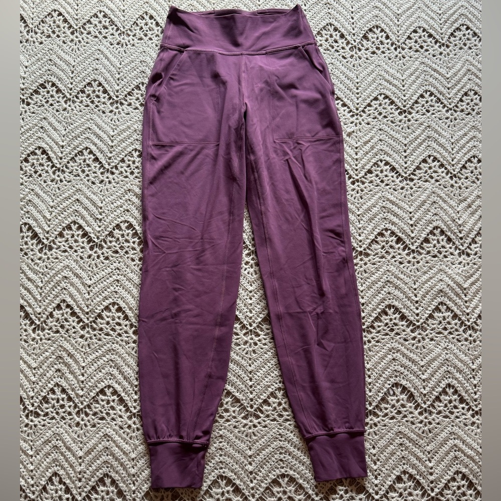 Lululemon Align High-Rise Jogger Vintage Plum Soft Stretchy Pockets Size 4